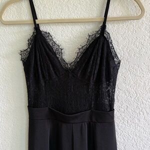 Revamped Black Lace Chemise